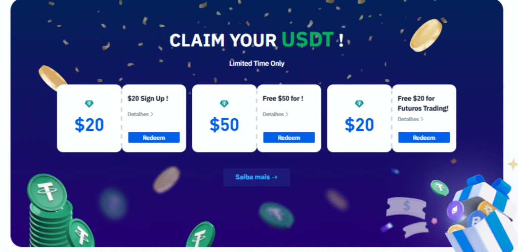 Código de indicação da BTSE Exchange (8foFeAtX) – Desbloqueie 10% de desconto nas taxas + bônus de boas-vindas de $20