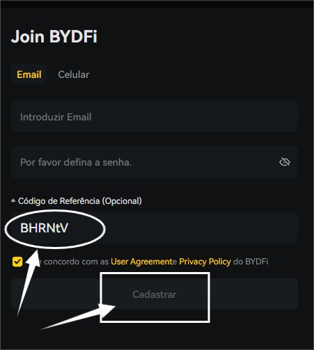 Código de Convite BYDFi "BHRNtV" – Cadastre-se e Ganhe 20% em Recompensas de Trading & Bônus de Boas-Vindas de Até $8.100