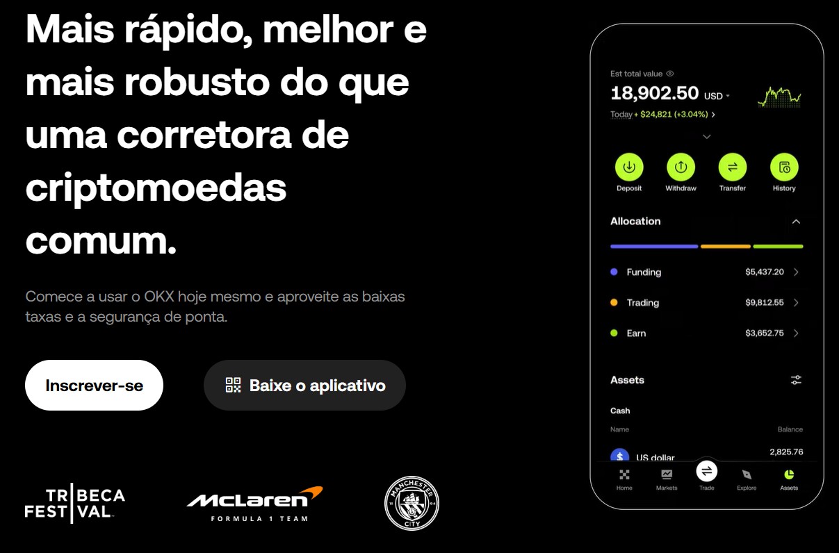 Comece a Negociar na OKX com Benefícios Exclusivos.