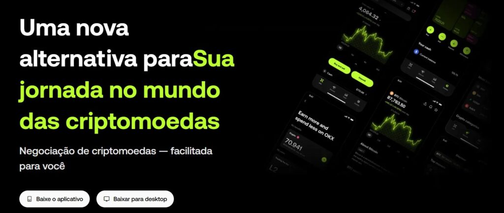 Negocie a Qualquer Hora com o Aplicativo Móvel da OKX