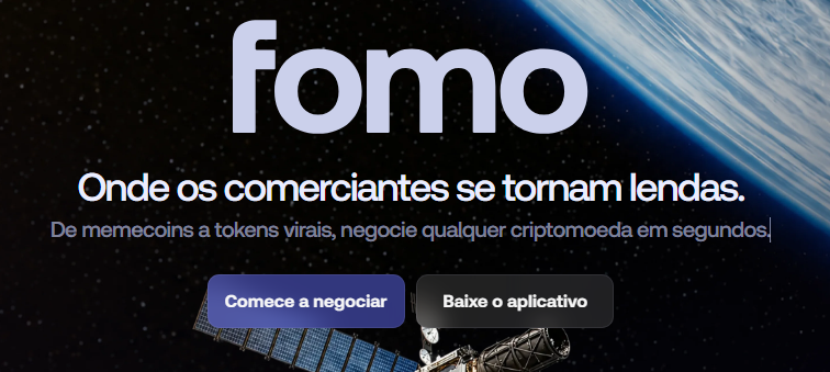 Código de Recomendação da Fomo App